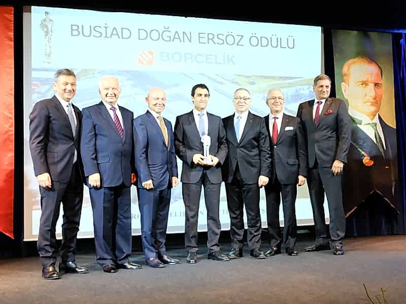 BUSİAD Doğan Ersöz Ödülü Borçelik’e