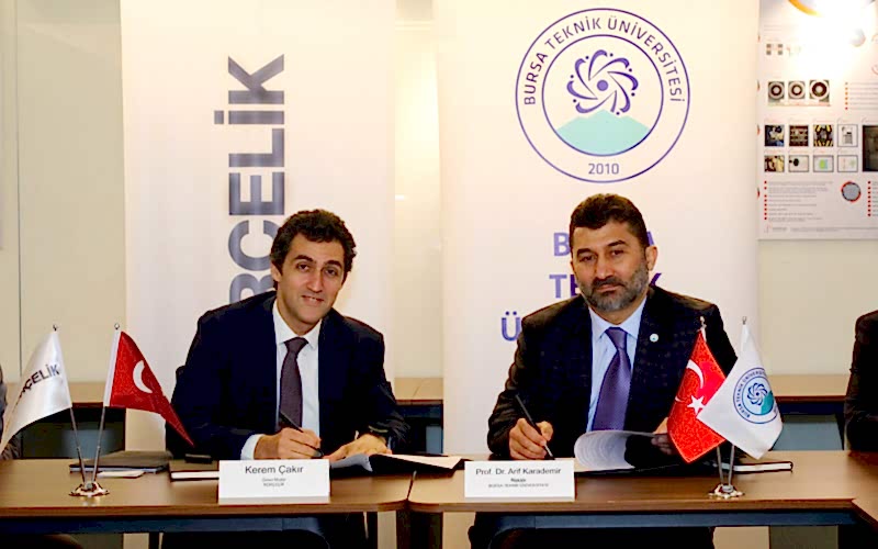 Borçelik ve Bursa Teknik Üniversitesi Arasında İş Birliği Protokolü İmzalandı